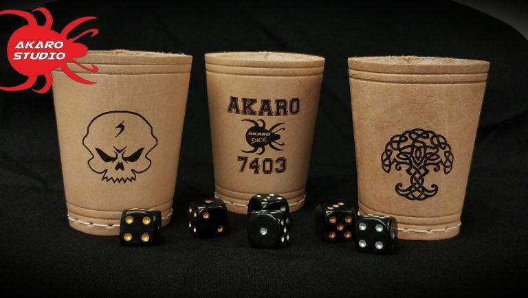 Cubilete personalizado con racial 40