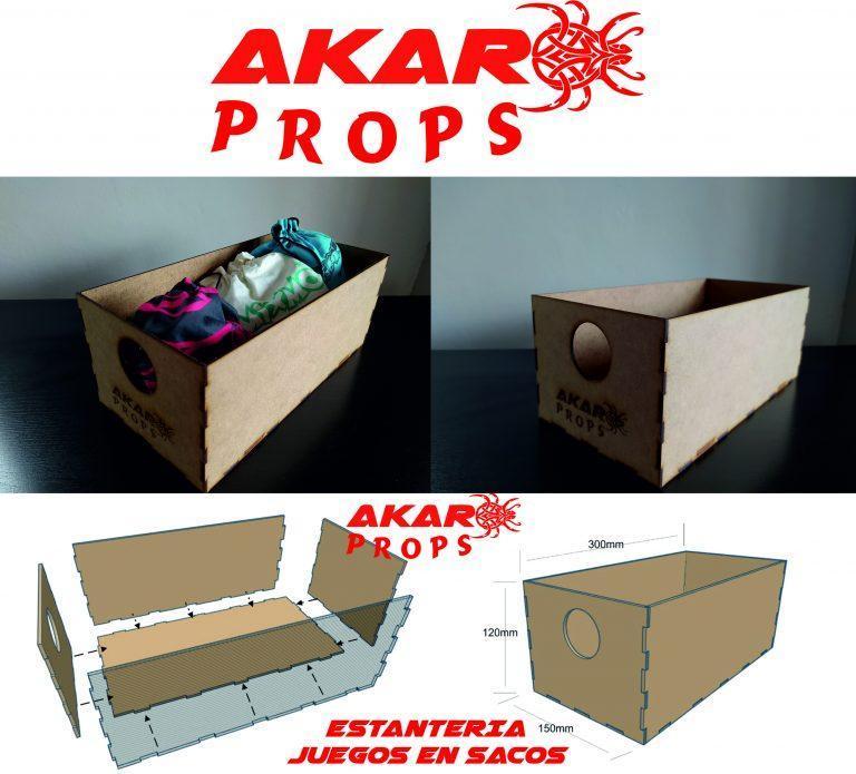 Estantería de Sacos para Juegos de Mesa