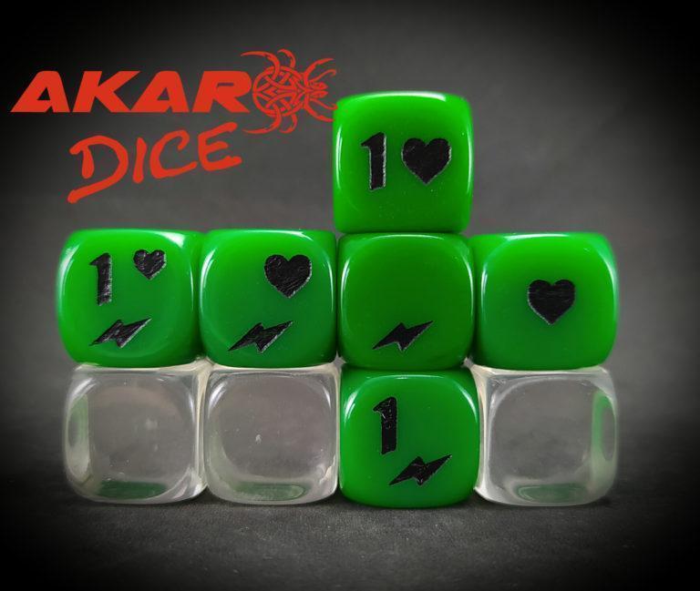 Dados Expansión El Descenso 2ª Edición