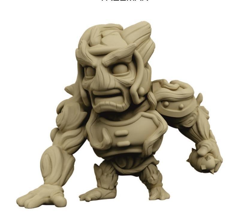 Treeman - Chibi Bowl