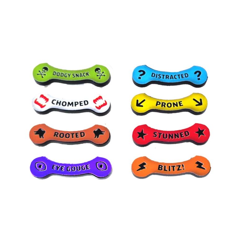 Tokens Estados de Jugadores compatible con Blood Bowl